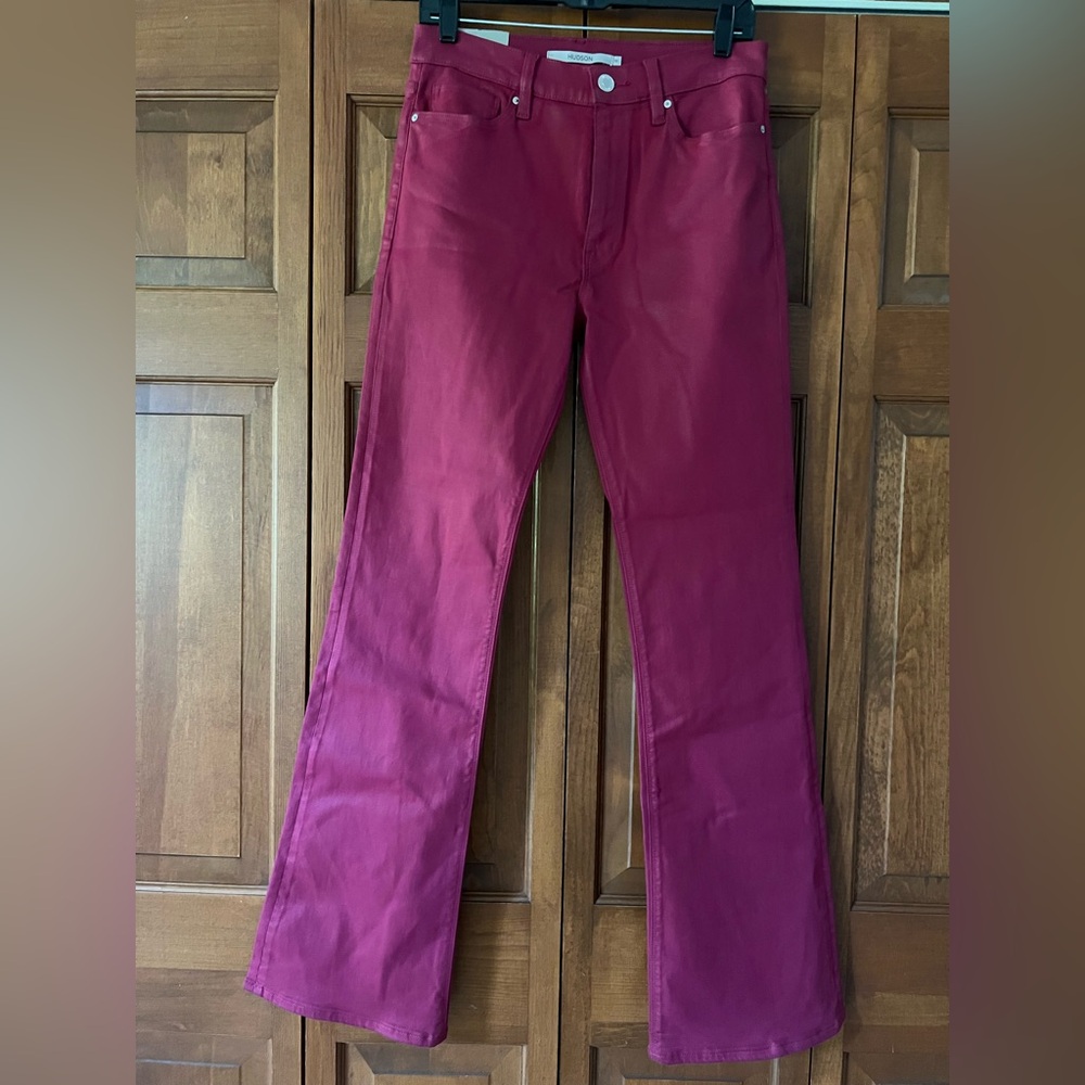 Hudson Jeans Women's Flare in Vibrant Pink